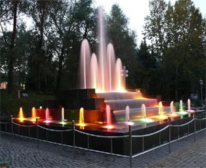 фонтан г.Трускавец. фото  slavaksh.ya.ru